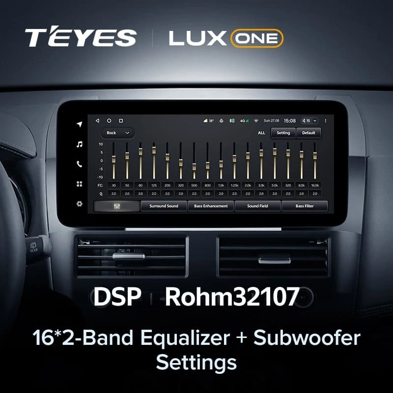 Штатная магнитола Teyes LUX ONE 360 6/128 Mitsubishi Outlander 2 CW0W (2009-2013) Тип-B