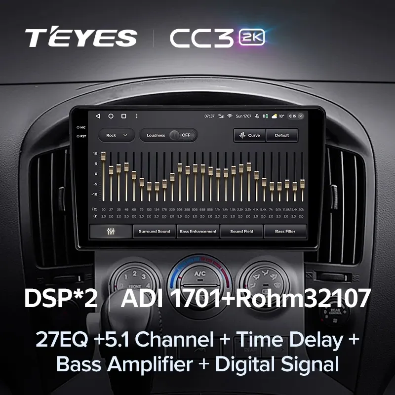 Штатная магнитола Teyes CC3 2K 6/128 Hyundai H1 TQ (2007-2015) F3