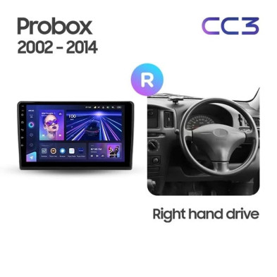 Штатная магнитола Teyes CC3 4/32 Toyota Probox XP50 XP160 (2002-2014) Правый руль