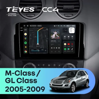 Штатная магнитола Teyes CC4 6/64 Mercedes-Benz ML-Class (2005-2009) F1