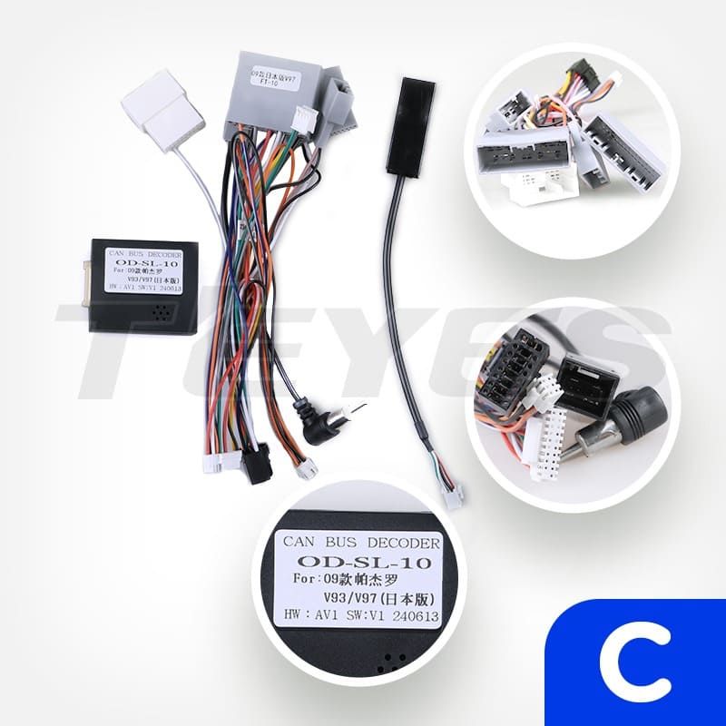 Переходная рамка Mitsubishi Pajero 4 V80 V90 (2006-2024) Тип-A (12,3")