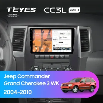 Штатная магнитола Teyes CC3L WiFi 2/32 Jeep Commander (2005-2010)