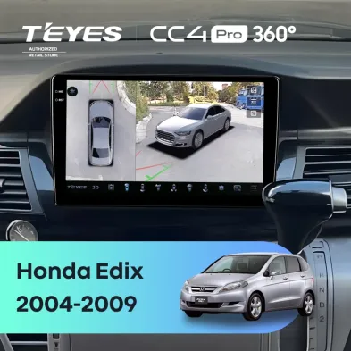 Штатная магнитола Teyes CC4 Pro 360 8/128 Honda Edix (2004-2009)